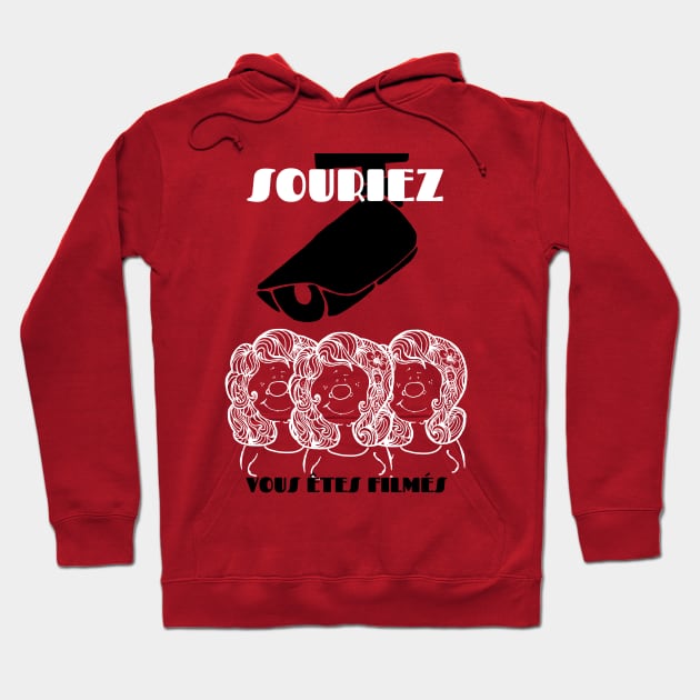 Souriez Hoodie by LucyNuzit